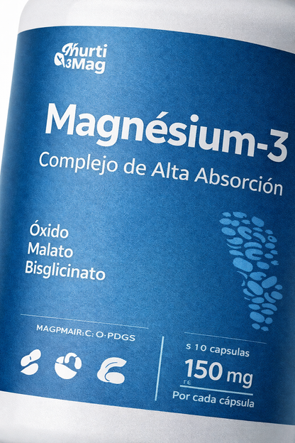 Magnesio Complex de Alta Absorción – Energía, Sueño y Recuperación | NutriBrain