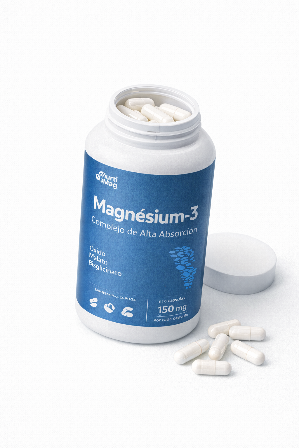 Magnesio Complex de Alta Absorción – Energía, Sueño y Recuperación | NutriBrain